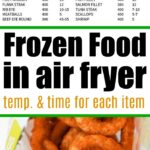Frozen Food in Air Fryer