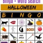 halloween bingo
