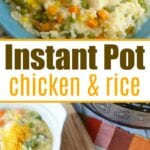 instant pot chicken and rice