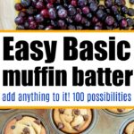 muffin batter recipe